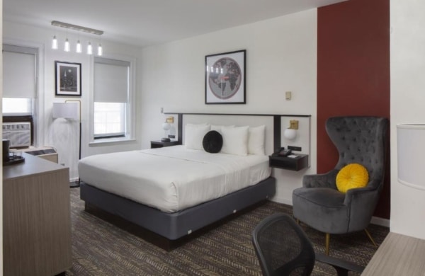 Chambre d'hôtel au Ramada By Wyndham à Jersey City