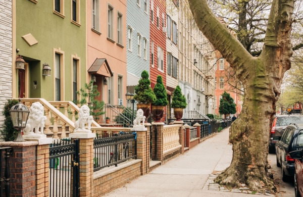 Rues de Greenpoint à Brooklyn